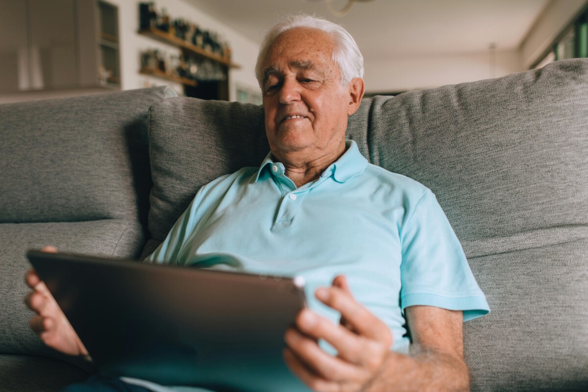 Elderly couple reviewing social security information, highlighting important truths for retirees
