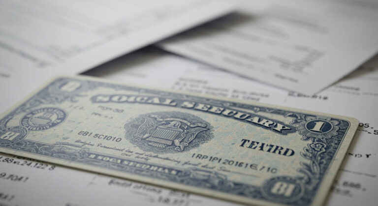 A visual representation of social security numbers being invalidated for legal immigrants